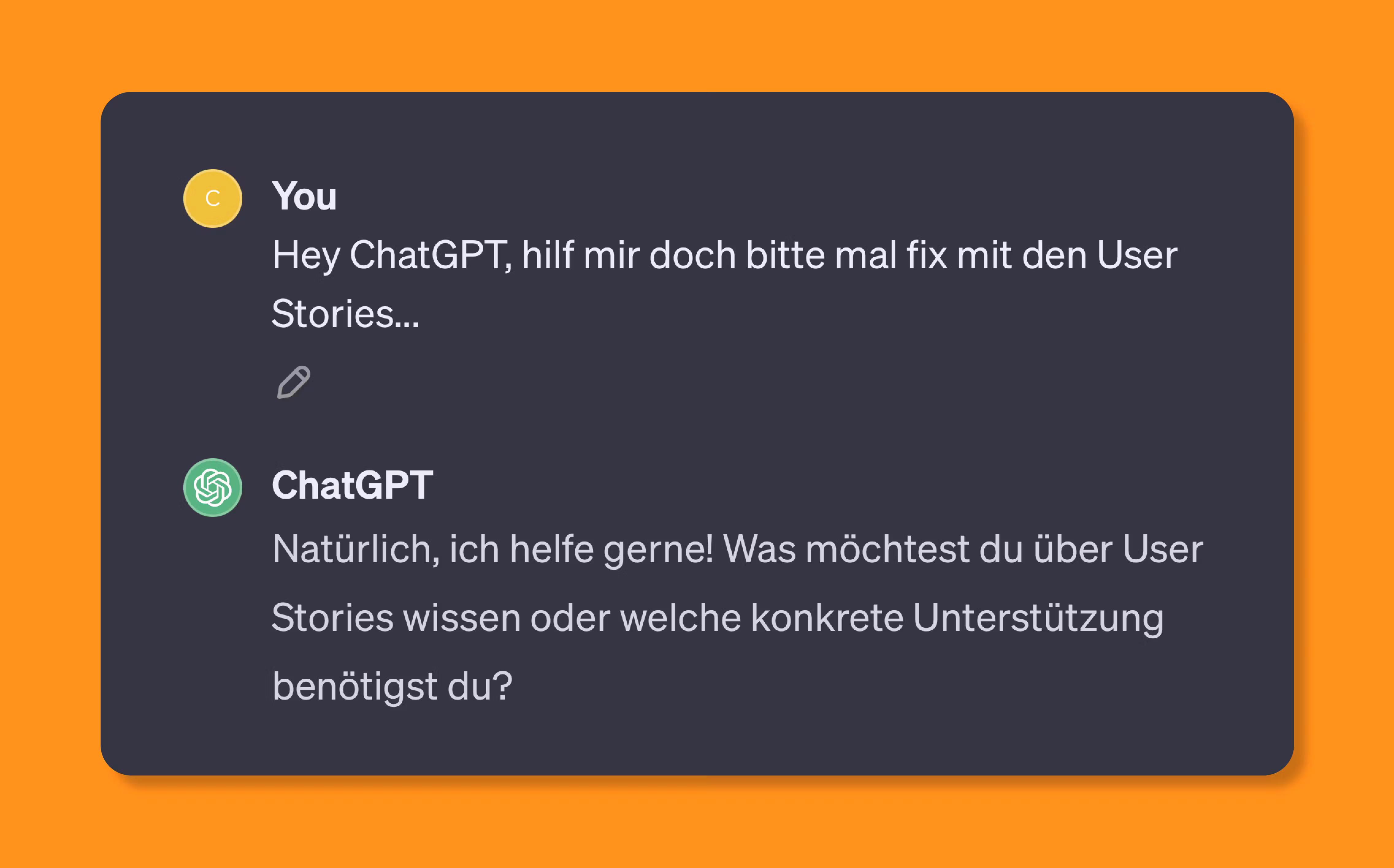 3 ChatGPT Prompts, mit denen Du Deine User Stories verbesserst